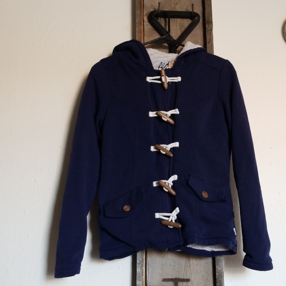 Navy blue hoodie